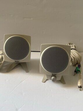 Vintage Boston Acoustics BA635 Computer Gaming Speakers, 2 & Subwoofer System